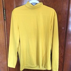 Coofandy M Men's Mustard Yellow Turtleneck Shirt
